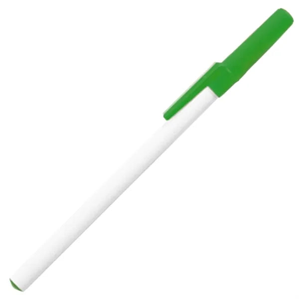 Promotional Ballpoint Pen w/ Colored cap & Accent