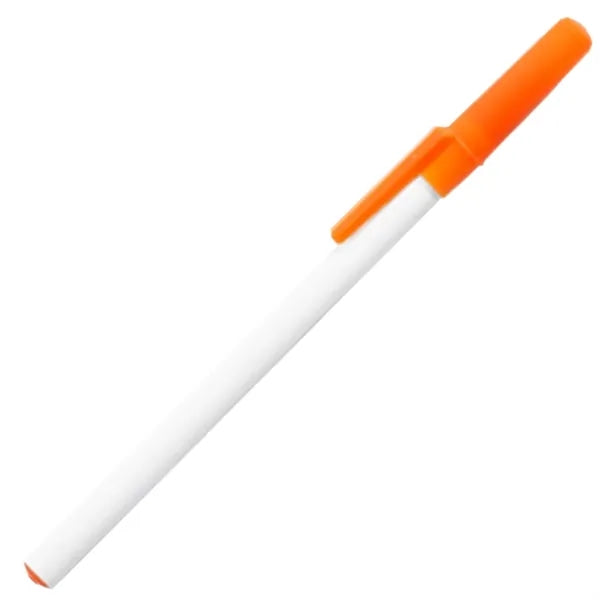 Promotional Ballpoint Pen w/ Colored cap & Accent
