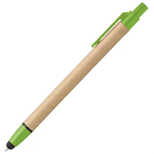 Eco-friendly Ballpoint Stylus Pens w/ Custom Logo Recycled
