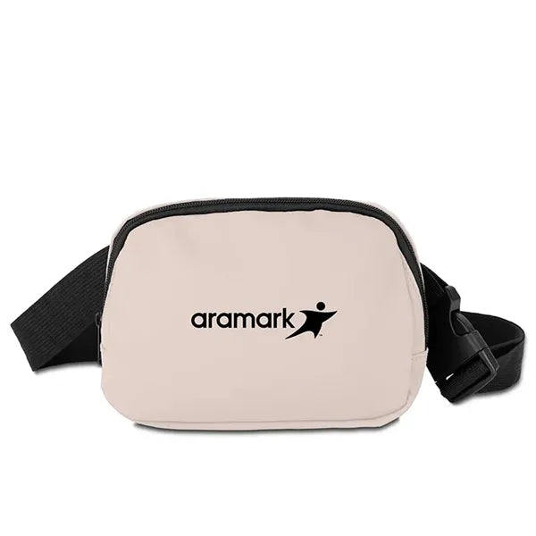 Soft PU Fanny Pack with Hidden Zipper