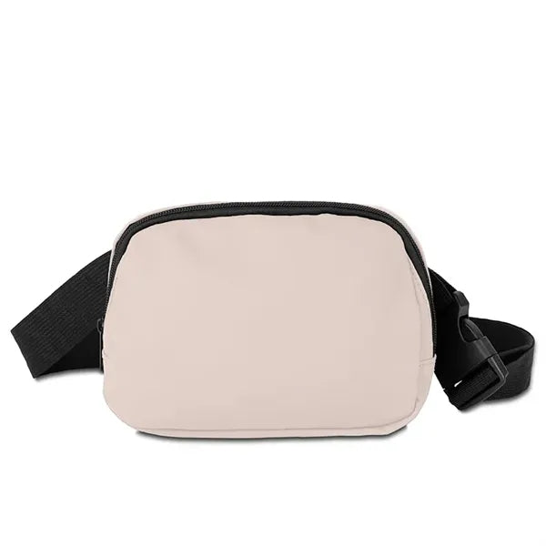 Soft PU Fanny Pack with Hidden Zipper