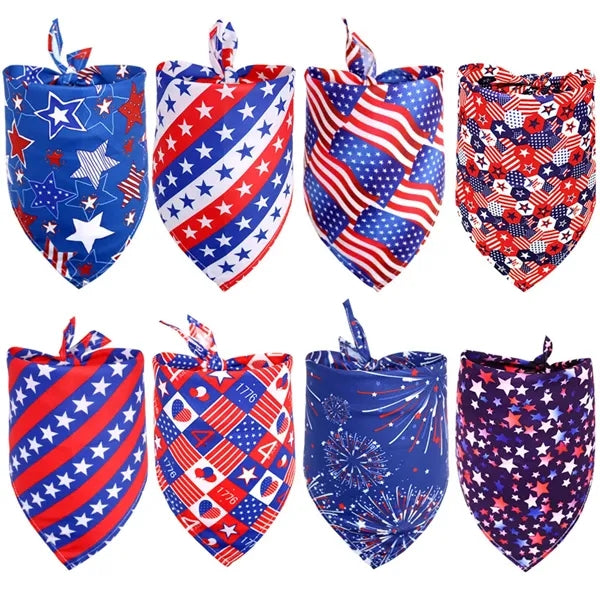 Christmas Pet Bandana Triangle Dog Cat Bib