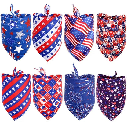 Christmas Pet Bandana Triangle Dog Cat Bib