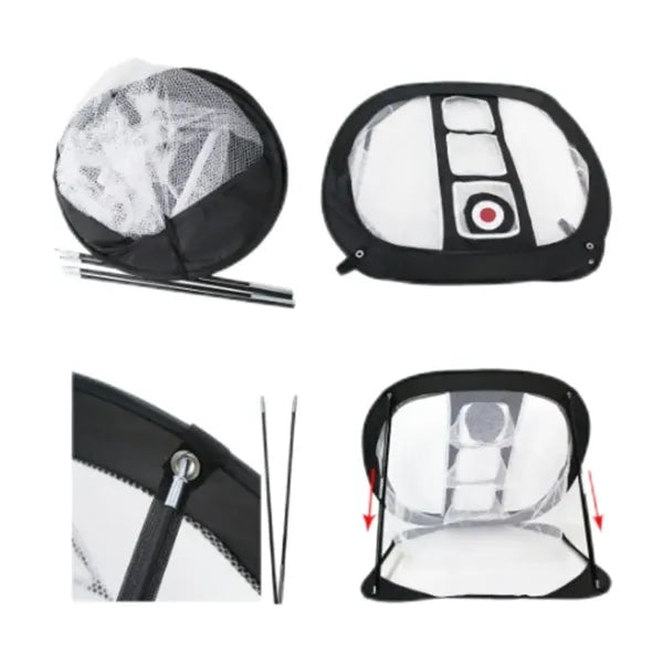 Golf 3in1 Practice Center Hitting Net Indoor Portable