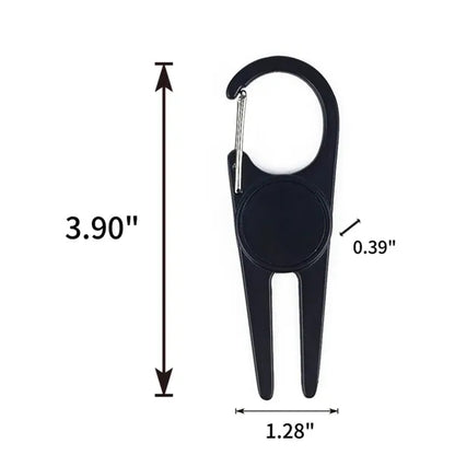 Golf Fork Pendant Lock Supplies Turf Repair Tools