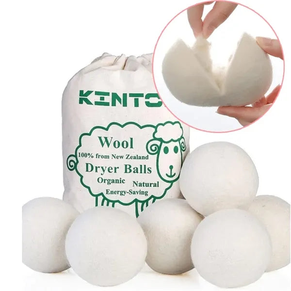 2.76 inch Wool Dryer Balls with Bag