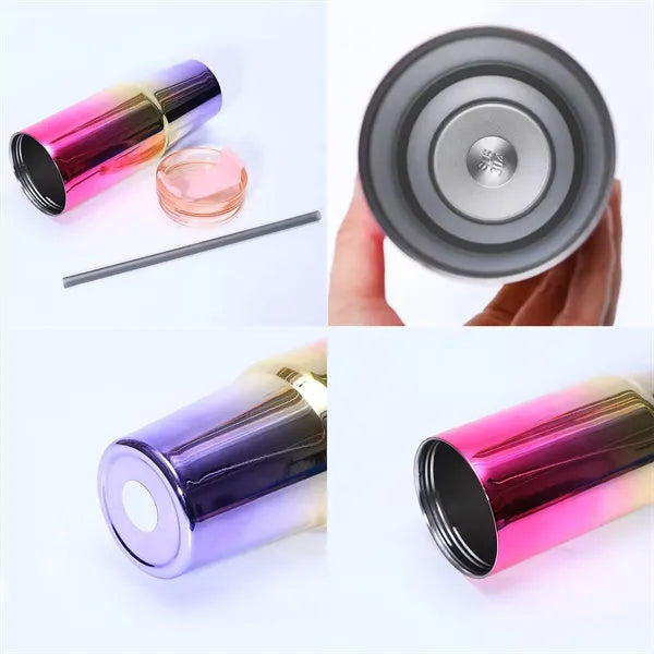 30oz Gradient Electroplating Car Holder Tumbler