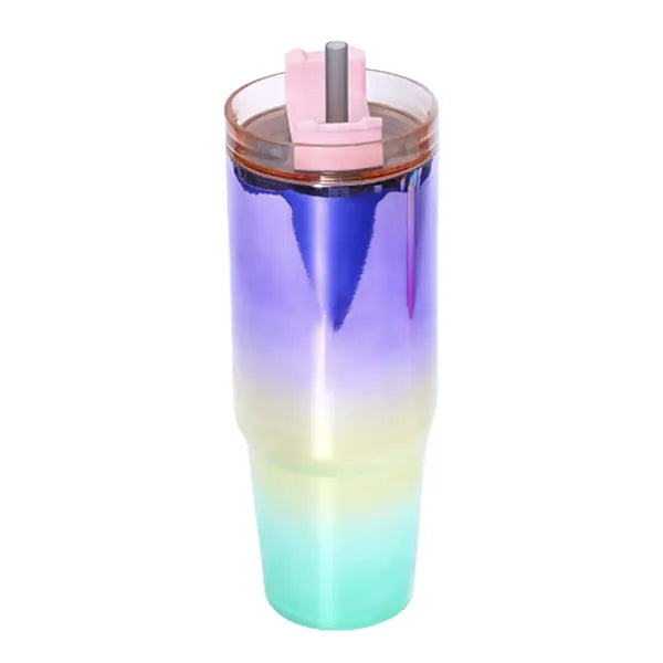 30oz Gradient Electroplating Car Holder Tumbler