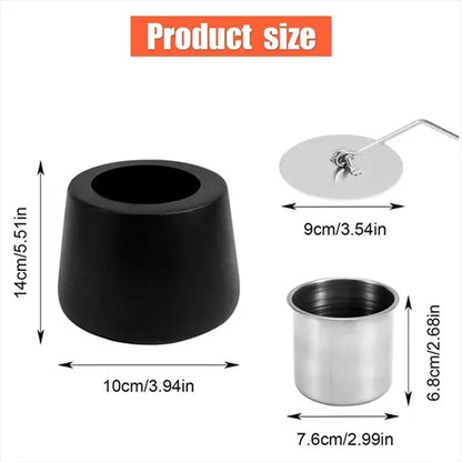 Mini Portable Ceramic Smokeless Tabletop Fire Pit