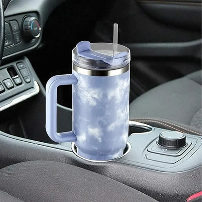 40oz Stainless Steel Tie Dye Travel Mug