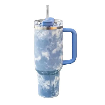 40oz Stainless Steel Tie Dye Travel Mug