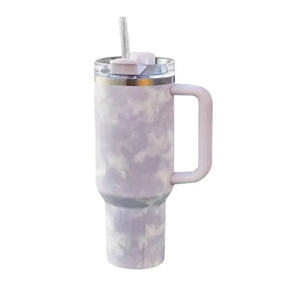 40oz Stainless Steel Tie Dye Travel Mug