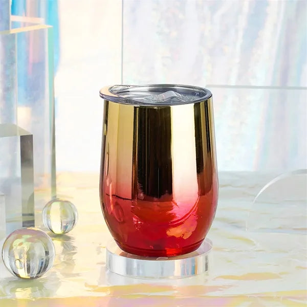 12oz Gradient Ccolor Insulated Wine Cup