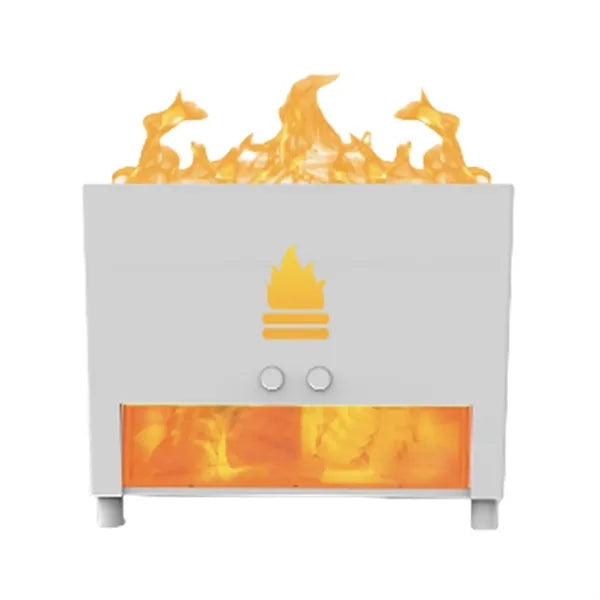 Simulation Wall Flame Wood Grain Fragrance Humidifier