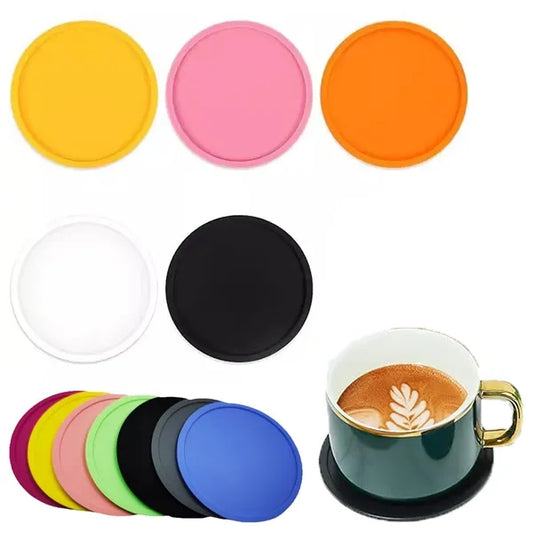 Customized Silicone Anti Slip And Heat-insulating Coaster