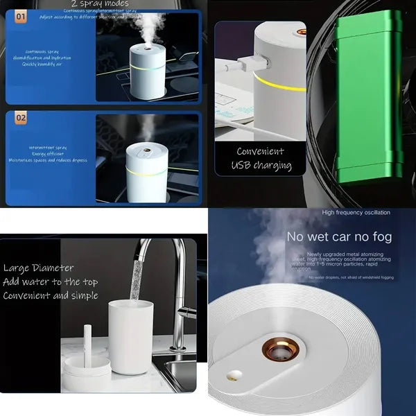 Starry Sky Projection Atmosphere Light Humidifier