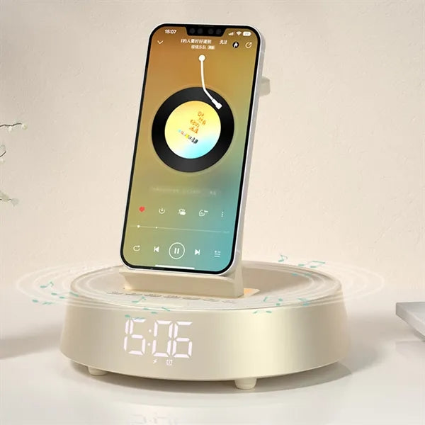 6 in 1 Multifunction Wireless Charging Bluetooth Speaker