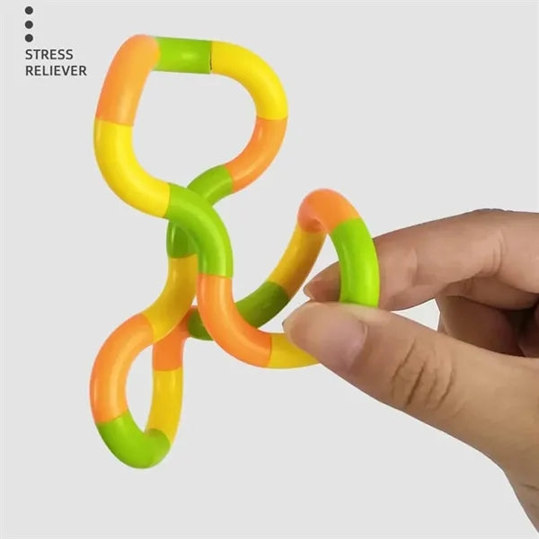 Twisty  Multicolored Quiet Fidget Toys