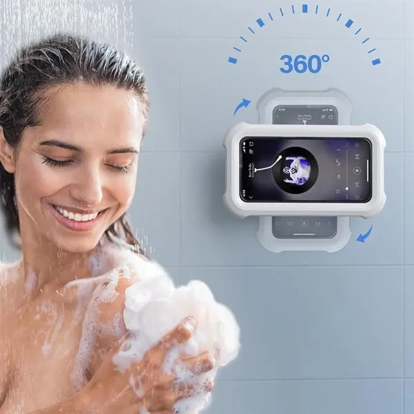 Wall Mounted Waterproof Shower Phone Holder