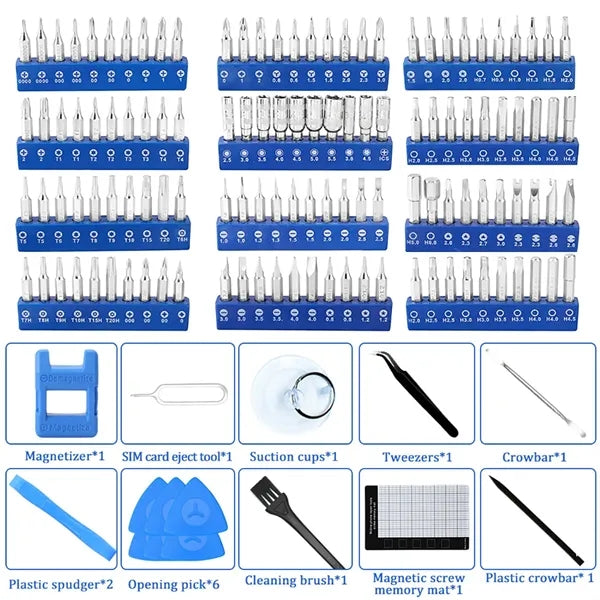 142 Piece Electronics Precision Screwdriver Sets