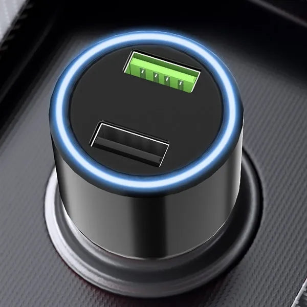 63W 2-Port USB&Type-C For Phone or Pad Car Charger Power