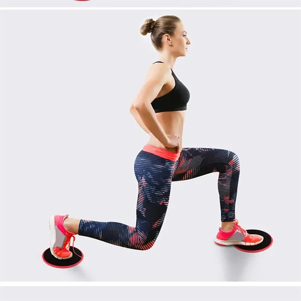 Portable Exercise Core Sliders Dual Sided Gliding Discs