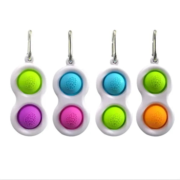 Mini Fidget Release Stress pop Toys Lovely Bags Keychain