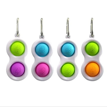 Mini Fidget Release Stress pop Toys Lovely Bags Keychain