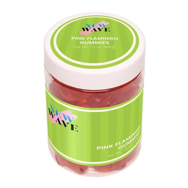 Large Jar Pink Flamingo Gummies