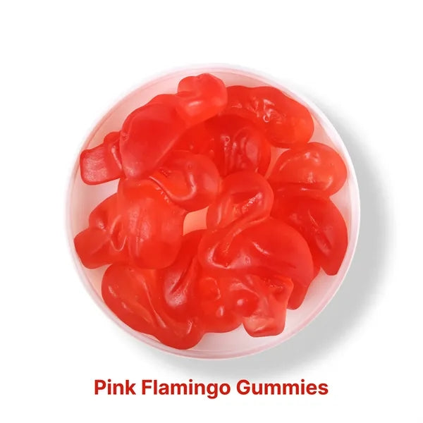 Large Jar Pink Flamingo Gummies