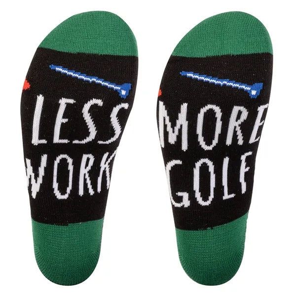 Less Work, More Golf Tritan Bottle Gift Set