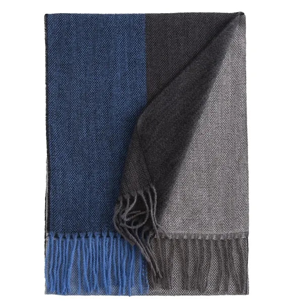 Winter Plaid Matching Imitation Cashmere Scarf Clashing Colo
