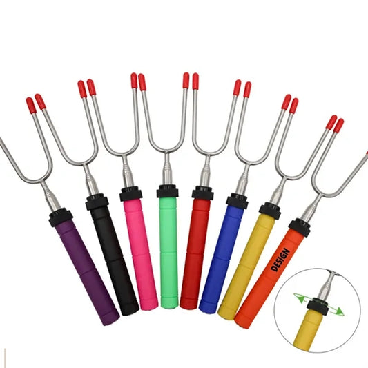 Telescoping Multicolored 34 Inch Hot Dog Sticks