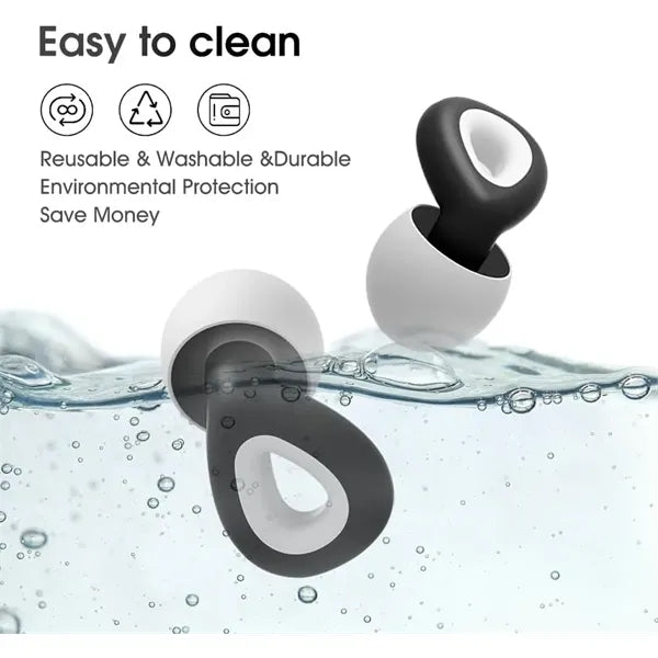 Noise Cancelling Slicone Earplugs Sets
