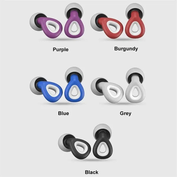 Noise Cancelling Slicone Earplugs Sets