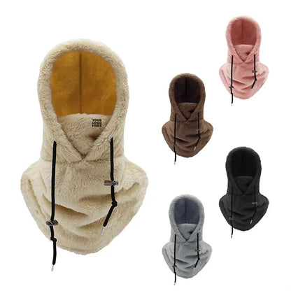 Fleece Balaclava Sun Cold Wind Protection Face Cover Skiing