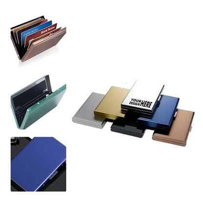 MOQ50 Stainless Steel Blocking Card Holder