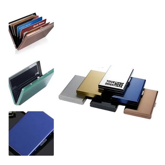 MOQ50 Stainless Steel Blocking Card Holder