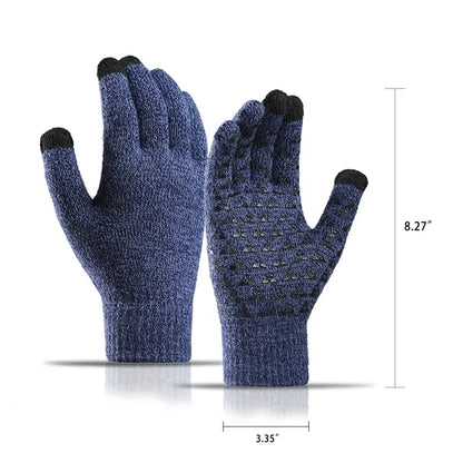 Non-Slip Warmth Gloves W/ 3 Finger Touch