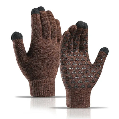 Non-Slip Warmth Gloves W/ 3 Finger Touch