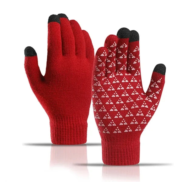 Non-Slip Warmth Gloves W/ 3 Finger Touch