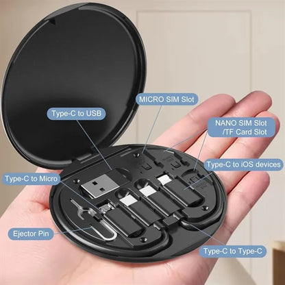 Multi USB Charging Adapter Cable Kit