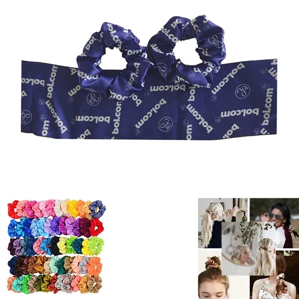 Satin Hair Scrunchies