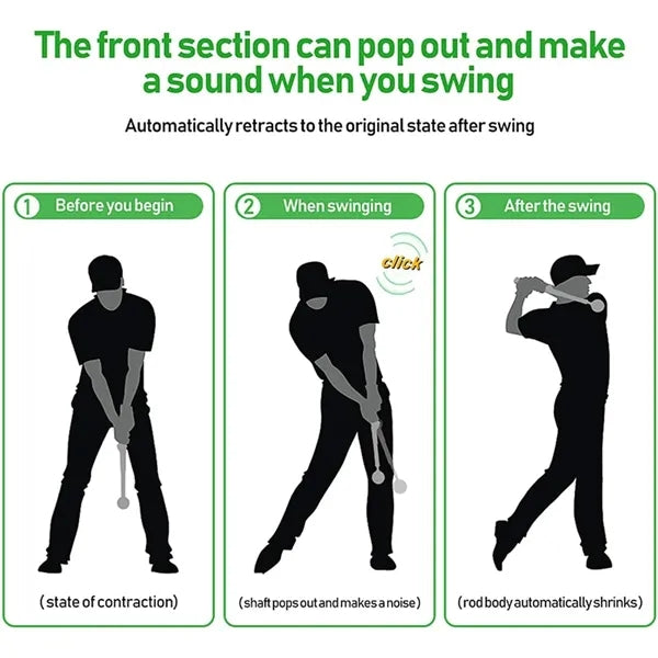 Golf Telescopic Swing Trainer