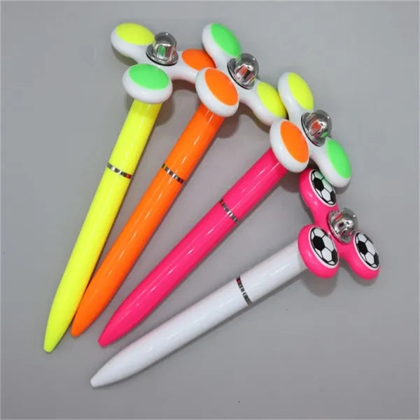 Fidget Spinner with Ballpoint Pen