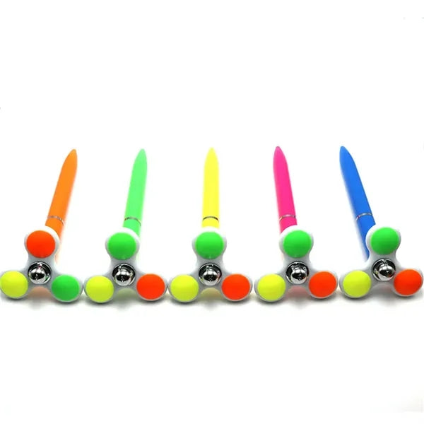 Fidget Spinner with Ballpoint Pen