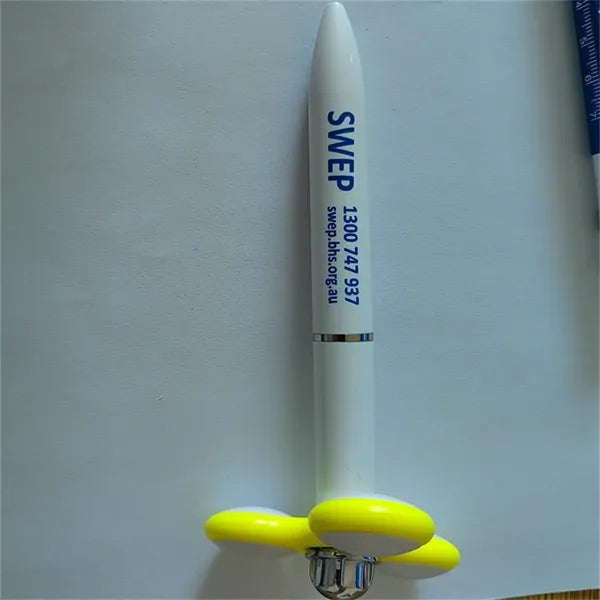 Fidget Spinner with Ballpoint Pen
