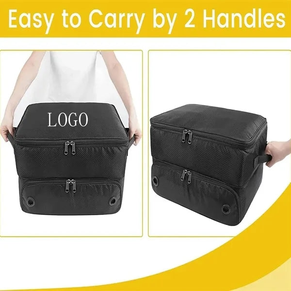 Golf Trunk Organizer Collapsible Car Storage Case