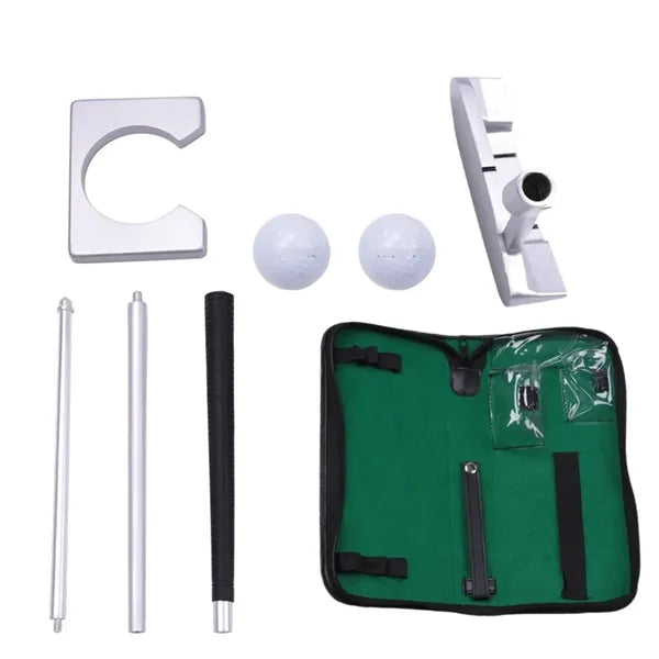Portable Golf Putter Set Kit with Carrying Bag