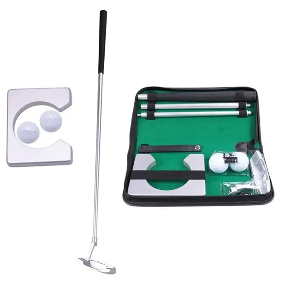 Portable Golf Putter Set Kit with Carrying Bag